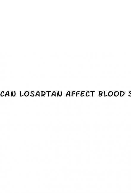 can losartan affect blood sugar