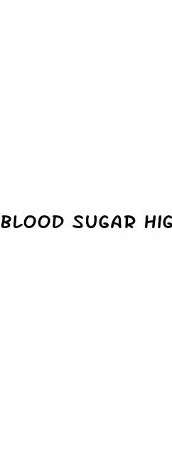 blood sugar high at night