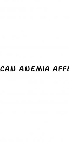 can anemia affect blood sugar