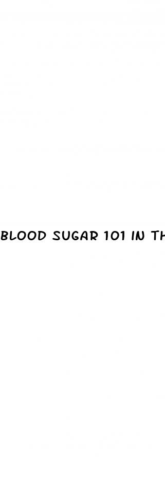 blood sugar 101 in the morning