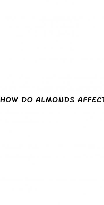 how do almonds affect blood sugar