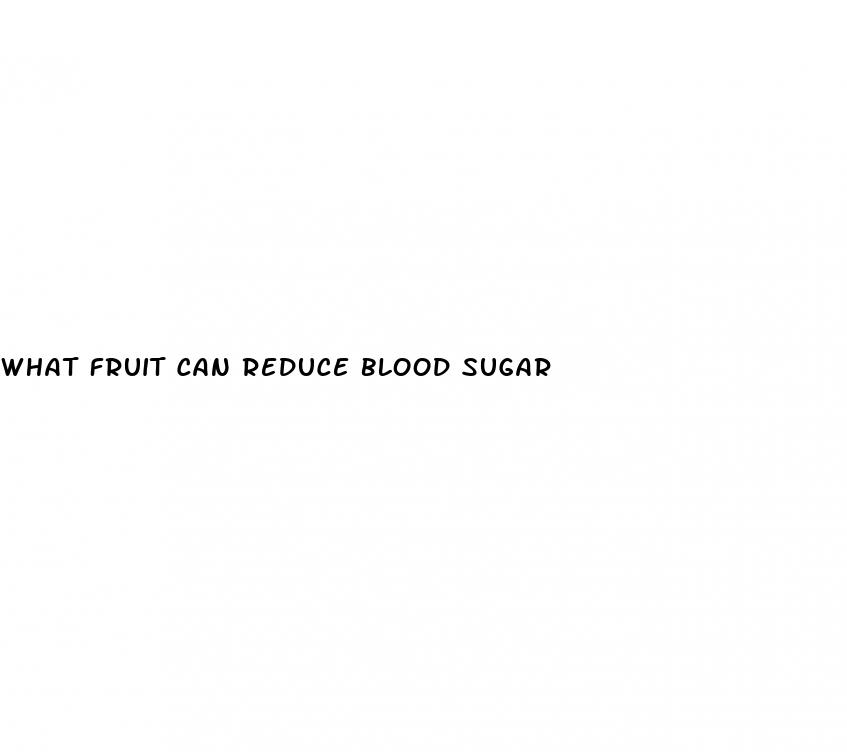 what fruit can reduce blood sugar