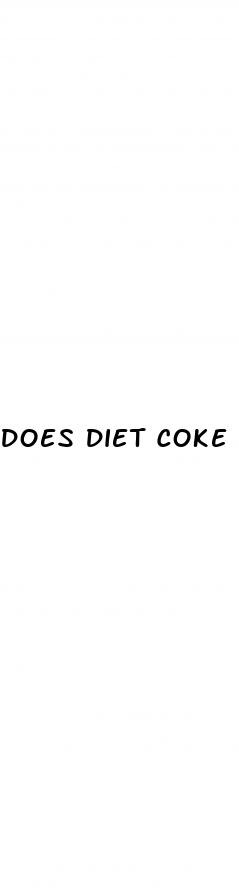 does diet coke lower blood sugar