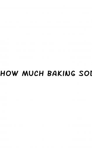 how much baking soda to lower blood sugar