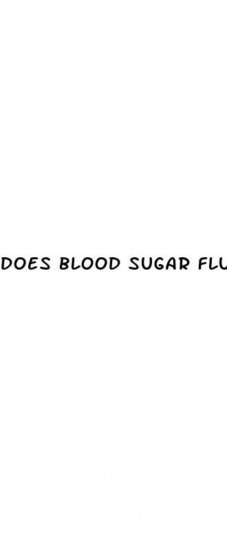 does blood sugar fluctuate