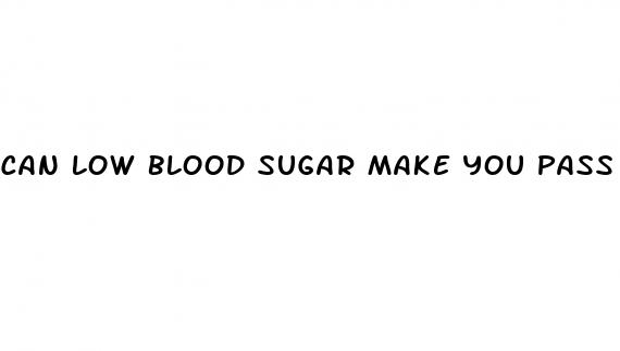 can low blood sugar make you pass out