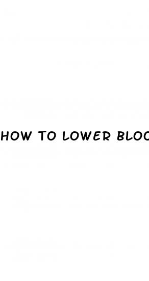how to lower blood sugar fast without medication
