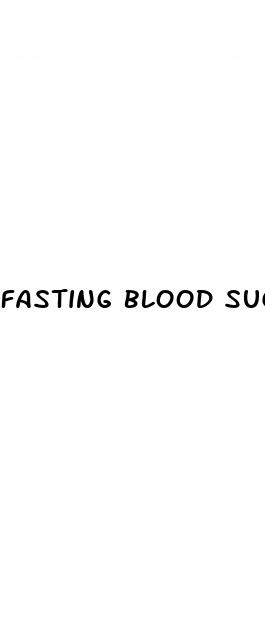 fasting blood sugar in the morning