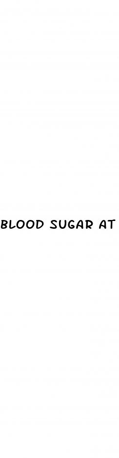blood sugar at 95