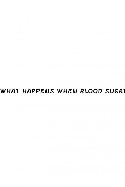 what happens when blood sugar goes too low