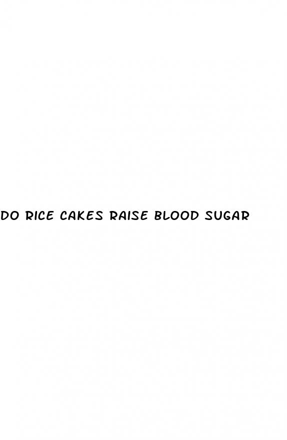 do rice cakes raise blood sugar