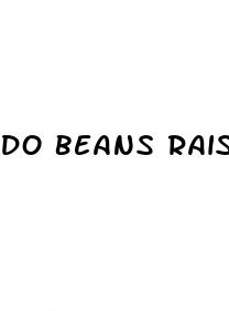 do beans raise blood sugar