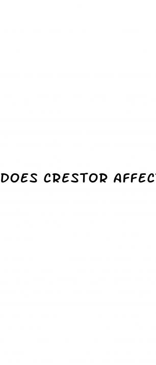 does crestor affect blood sugar
