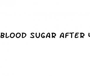 blood sugar after 4 hours of eating