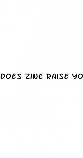 does zinc raise your blood sugar