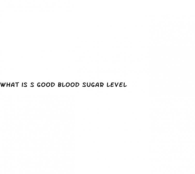 what is s good blood sugar level