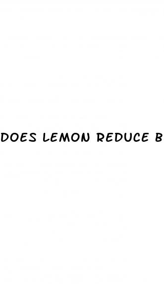 does lemon reduce blood sugar