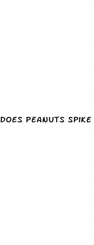 does peanuts spike blood sugar