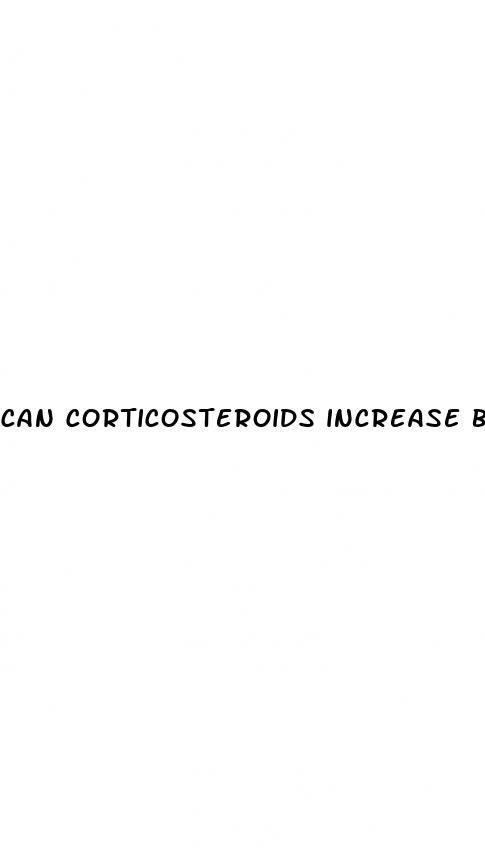 can corticosteroids increase blood sugar