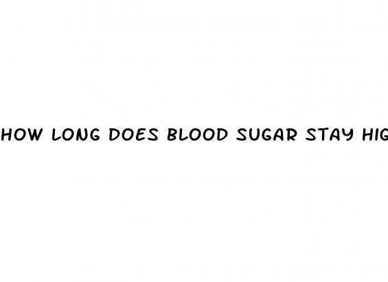 how long does blood sugar stay high after surgery