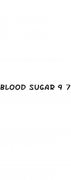 blood sugar 9 7