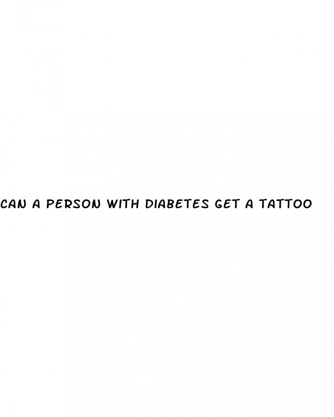 can a person with diabetes get a tattoo