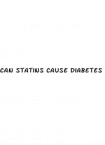 can statins cause diabetes