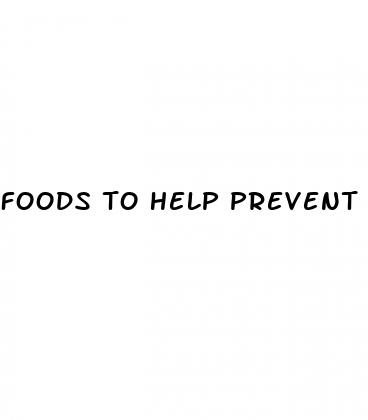 foods to help prevent diabetes