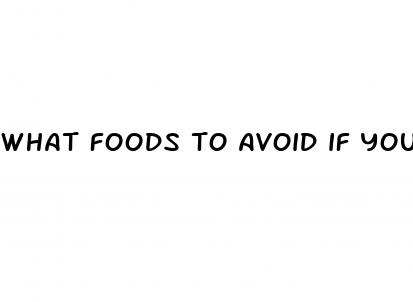 what foods to avoid if you have diabetes