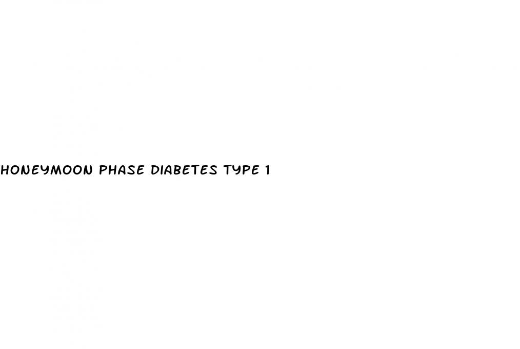 honeymoon phase diabetes type 1