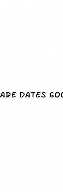 are dates good for diabetes