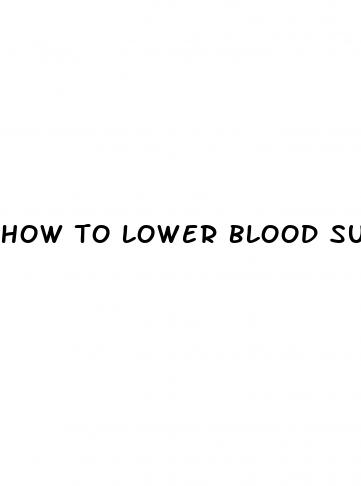 how to lower blood sugar immediately type 2 diabetes