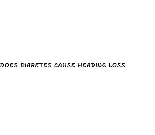 does diabetes cause hearing loss