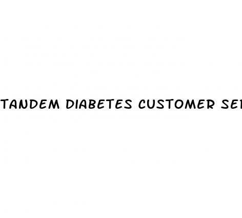 tandem diabetes customer service