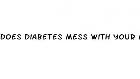 does diabetes mess with your eyes