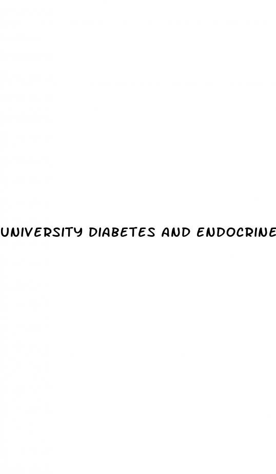university diabetes and endocrine specialists