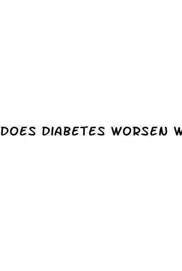 does diabetes worsen with age