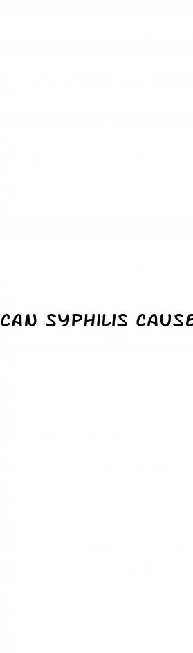 can syphilis cause diabetes