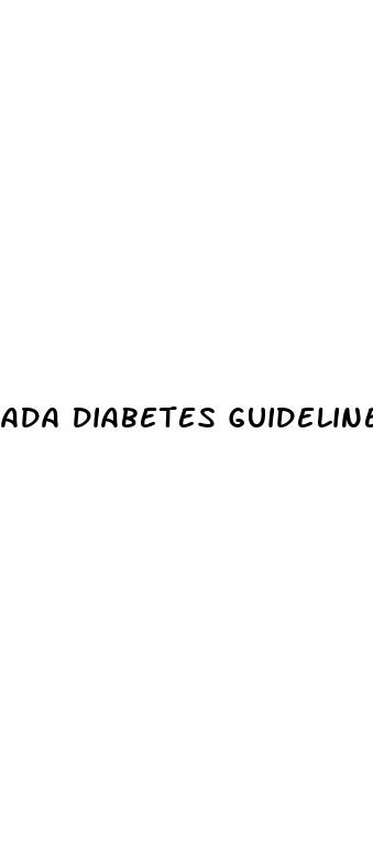 ada diabetes guidelines 2023 pdf