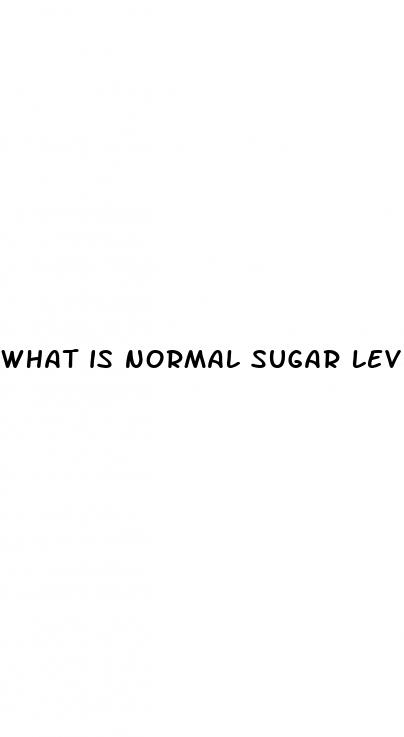what is normal sugar level for diabetes