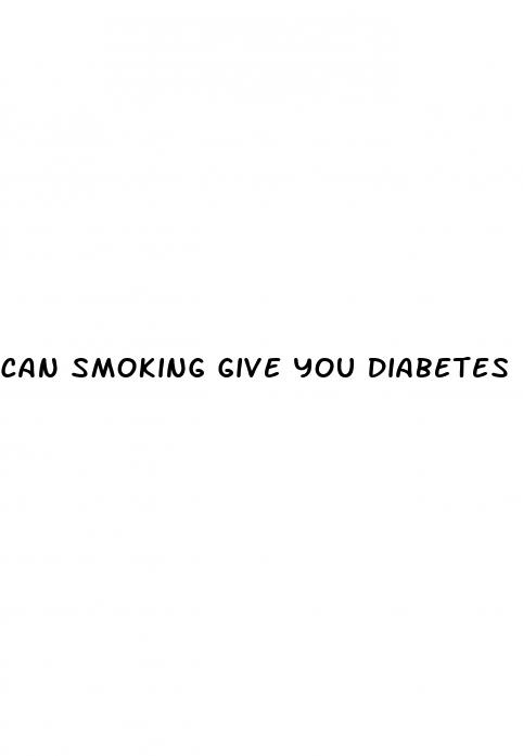 can smoking give you diabetes