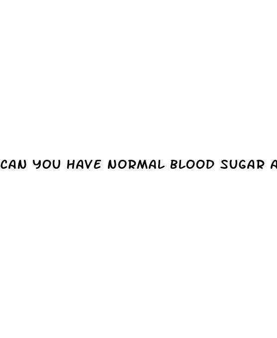 can you have normal blood sugar and diabetes