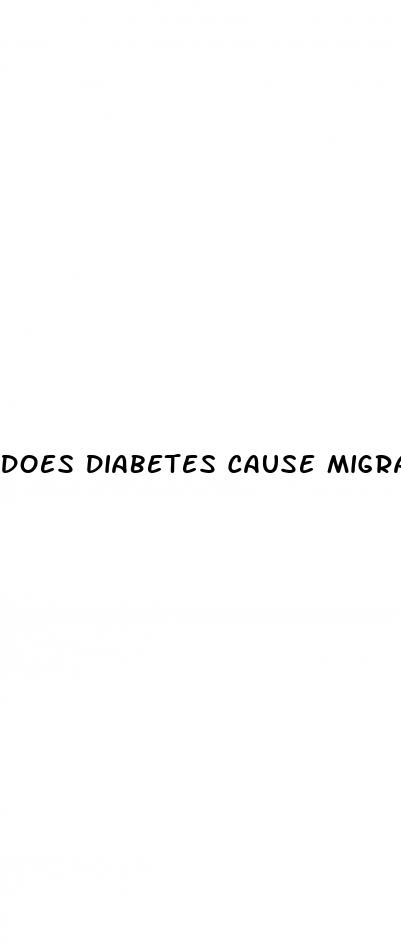 does diabetes cause migraines