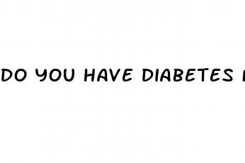 do you have diabetes for life