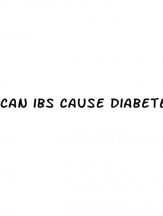 can ibs cause diabetes