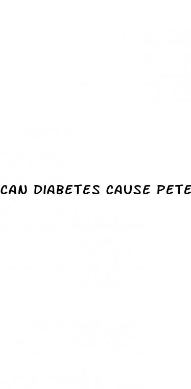 can diabetes cause petechiae