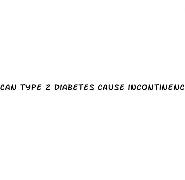 can type 2 diabetes cause incontinence