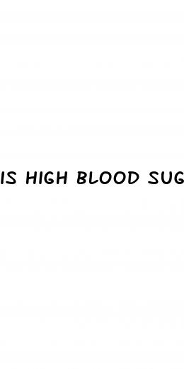 is high blood sugar the same as diabetes