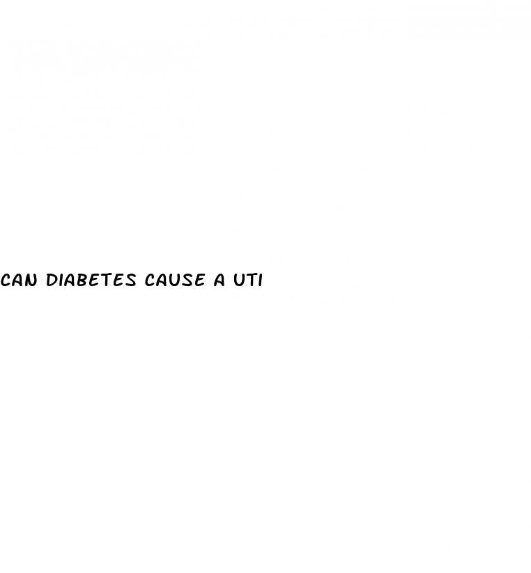 can diabetes cause a uti
