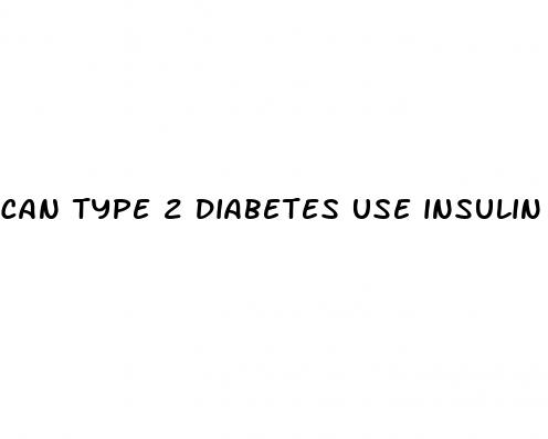 can type 2 diabetes use insulin